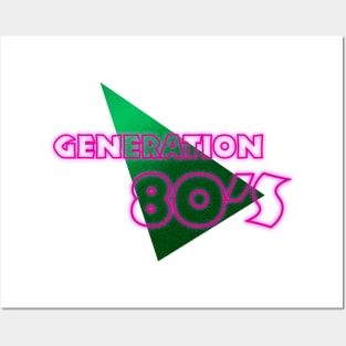 Generation 80's Posters and Art